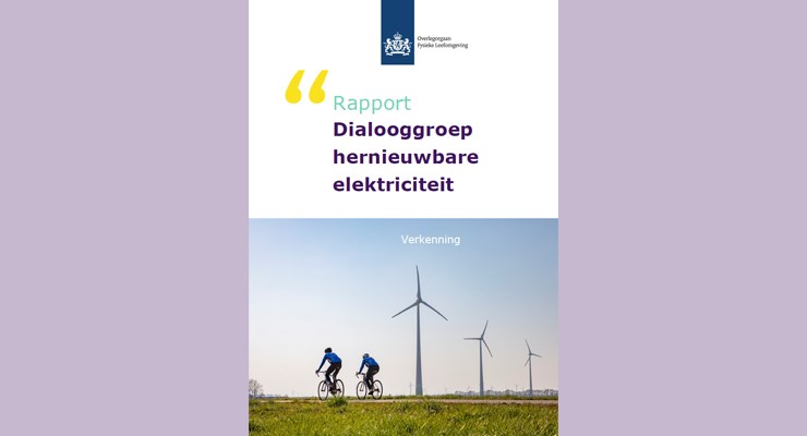 Bericht Rapport Dialooggroep hernieuwbare elektriciteit bekijken